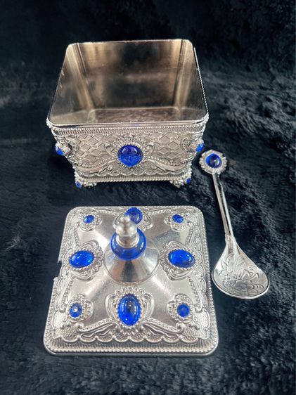 ถ้วยใส่น้ำตาล แบรนด์ Arsal ดีไซน์ ศิลปะสวยงาม งานตุรกี นำเข้า รูปที่ 2