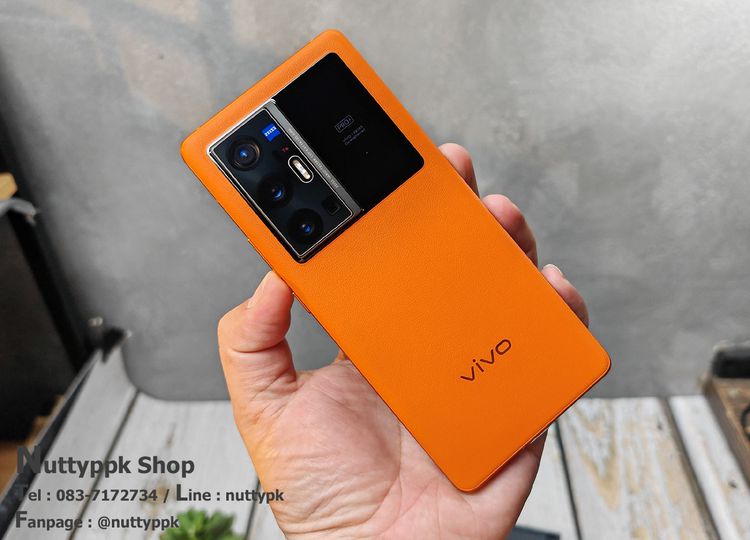 อื่นๆ 256 GB 📌 Vivo X70 PRO Plus 12-256G Orange สุดจี๊ดดด  กล้องเทพ Zeiss เลนส์เทพทุกระยะ สภาพงามๆ ยกกล่อง เครื่องนอก มีภาษาไทย ลงเพลย์สโตร์ได้ง่ายๆ