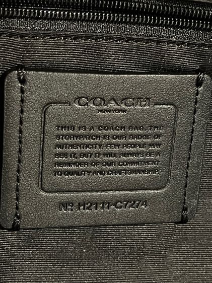 COACH  C7274 มือ 2 ของแท้ รูปที่ 12