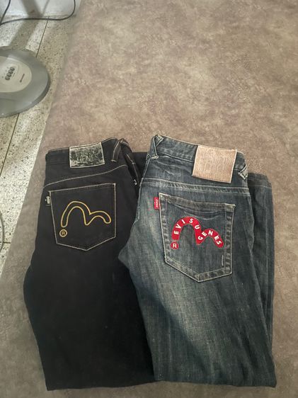 กางเกงยีนส์ของEVISU💯📌📌 รูปที่ 12