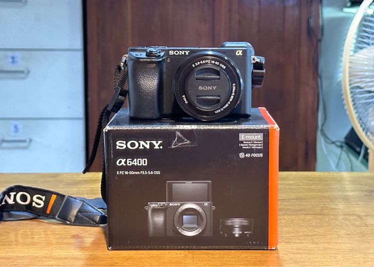 กล้องมิลเลอร์เลส (6962) กล้อง Sony A6400 เลนส์ 15-45mm 24,990 บาท