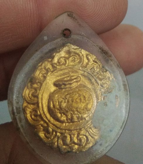 6019-เหรียญนางกวัก หลวงปู่แหวน สุจิณโณ ปี19 เนื้อทองเหลืองกะไหล่ทอง เลี่ยมกรอบเก่าเดิมๆ รูปที่ 3