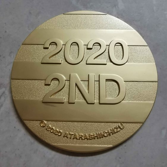 เหรียญที่ระลึก NAKAMA “TO” MEETING 2020 2ND วงดนตรีญี่ปุ่น Atarashii Chizu รูปที่ 4