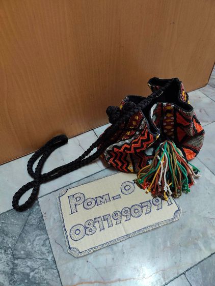 กระเป๋าสะพาย ZARA งานลูกปัด ต่างประเทศ รูปที่ 5
