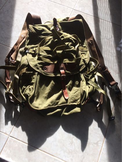 เป้ทหารผ้าแคนวาสยุค 70 รูปที่ 4