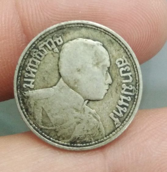 6087-เหรียญหาวชิราวุธ สยามมินทร์ เนื้อเงิน ราคา 1 สลึง หลังช้างสามเศียร รูปที่ 15