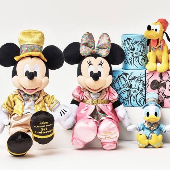 (ใหม่ล่าสุด รวมส่ง) ตุ๊กตาตัวใหญ่ Minnie Mouse จาก Disney Flagship Store - Tokyo รูปที่ 7