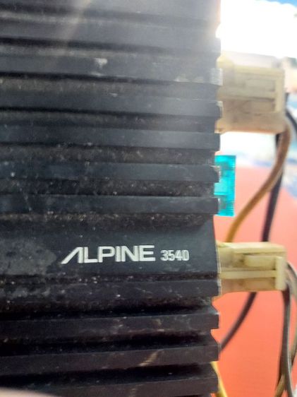 Power Amp ALPINE 3540  2CH  เล็กพริกขี้หนู ยัดใต้คอนโซล สบายเลย ถูก ๆ เลยคับ รูปที่ 4