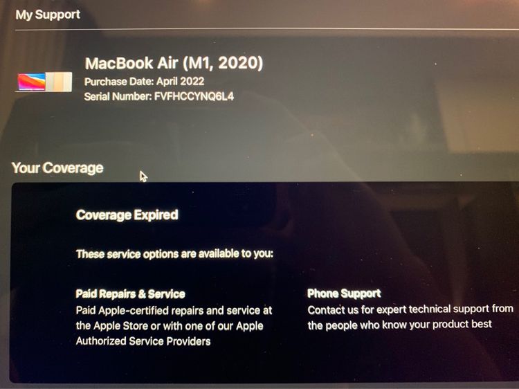 MacBook Air M1 2020 RAM8 SSD256 รูปที่ 7