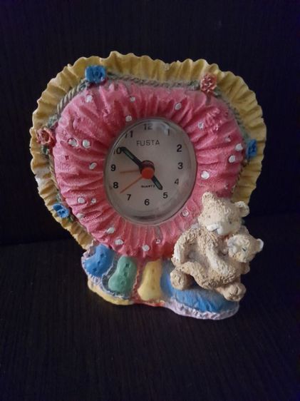 นาฬิกาตั้งโต๊ะ(รูปหัวใจ-หมีแม่ลูก) รูปที่ 4