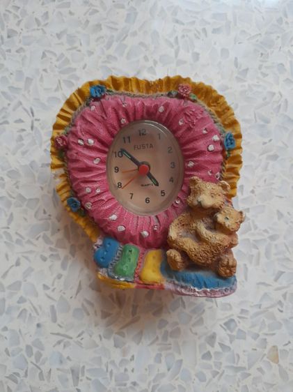 นาฬิกาตั้งโต๊ะ(รูปหัวใจ-หมีแม่ลูก) รูปที่ 7