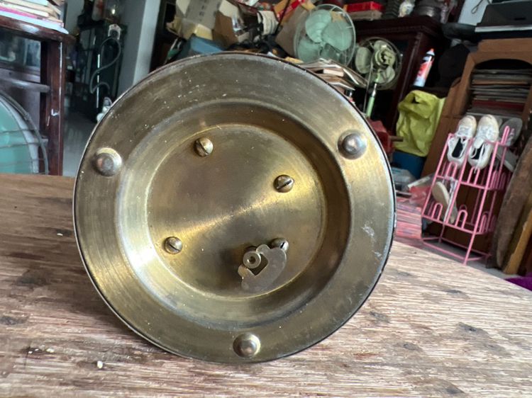 ที่ใส่บุหรี่ทองเหลืองโบราณ รูปที่ 4