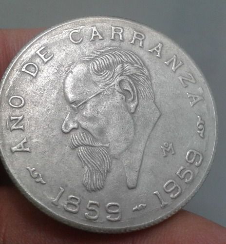 6245-เหรียญต่างประเทศ เงินเปโซ หลังนกอินทรีย์ ขนาดเส้นผ่าศูนย์กลางประมาณ 3.5 ซม รูปที่ 4