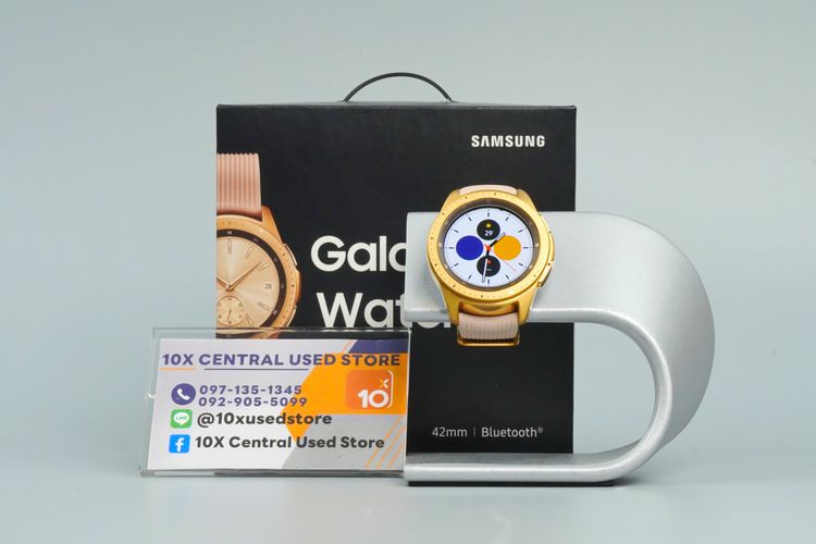 SAMSUNG Galaxy Watch - Bluetooth 42MM Rose Gold รุ่น SM-R810NZKATHOO - ID23090020