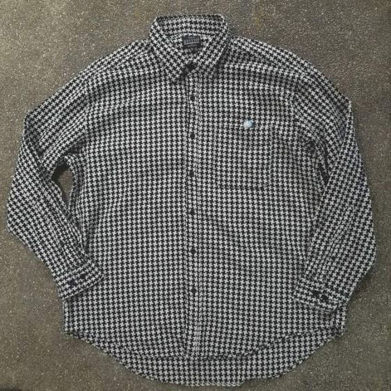 Relloy 
made in Japan houndstooth shirts 🎌🎌🎌 รูปที่ 3