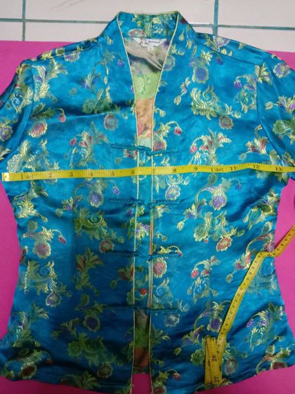 เสื้อคอจีนสีขาวจากไต้หวัน รูปที่ 6