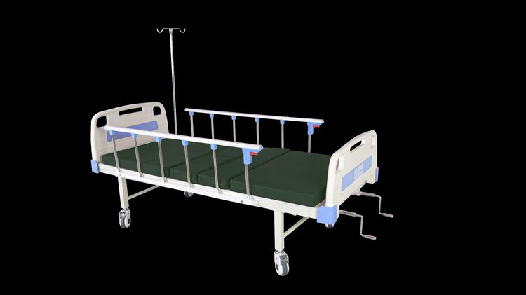 อุปกรณ์เพื่อสุขภาพ เตียงผู้ป่วย 2 ไกร์ ABS ราคา 