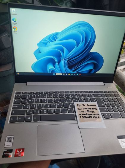 Notebook HP 15นิ้ว Ryzen 5 3500U RAM 8GB SSD512Gb การ์ดจอAMD Radeon RX Vega 8 สภาพดี ใช้งานปกติ