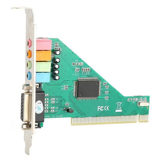 การ์ดเสียง MIDI 3D PCI 4 ช่อง 5.1 สําหรับ PC Windows XP 7 8 10 รูปที่ 2