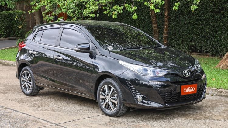 Toyota Yaris ATIV 2019 1.2 G Sedan เบนซิน ไม่ติดแก๊ส เกียร์อัตโนมัติ ดำ รูปที่ 1