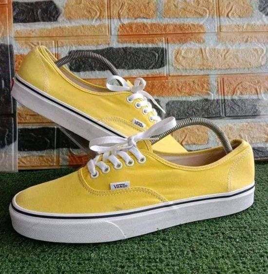 รองเท้าผ้าใบ VANS authentic สีเหลือง