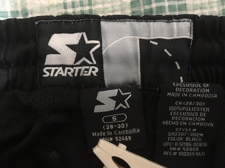 กางเกง ขาสั้น แบรนด์ STARTER สีดำ รูปที่ 9