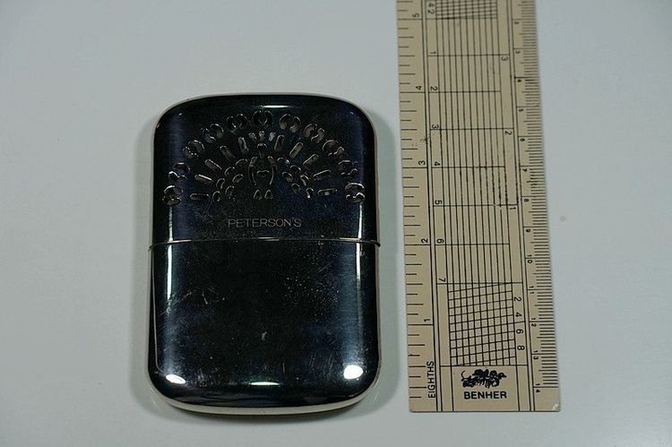 ไฟแช็ก Petersons Japan Antique Hand Warmer Lighter รูปที่ 4