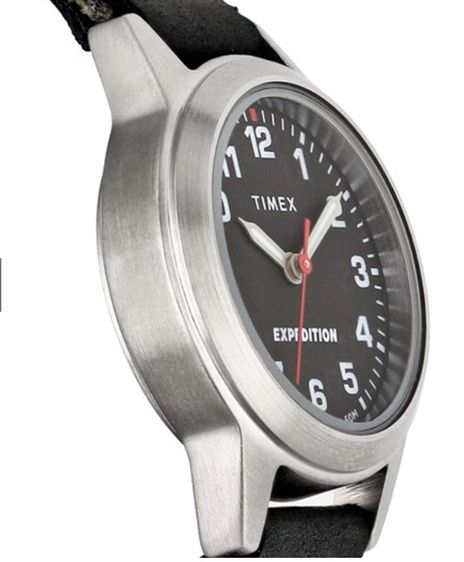 Timex TW4B25800 EXPEDITION FIELD นาฬิกาข้อมือผู้หญิง สายผ้า สีดำ หน้าปัด 26 มม. รูปที่ 3