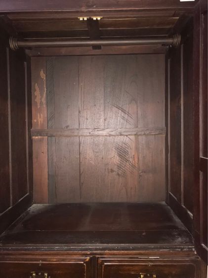 ตู้เสื้อผ้าไม้สักโบราณ รูปที่ 7