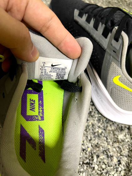 Nike Air Zoom Pegasus 38 Dark Smoke Grey Volt เบอร์41 รูปที่ 6