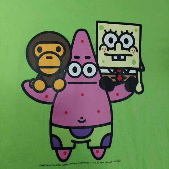 เสื้อ baby milo ลาย SpongeBob แท้ รูปที่ 3
