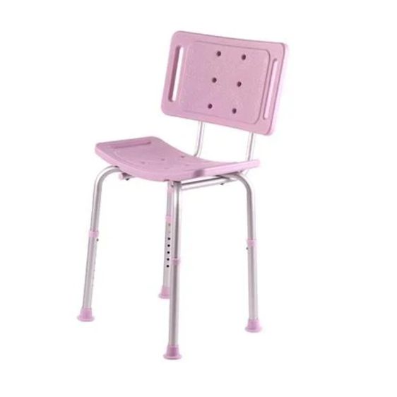 Abloom เก้าอี้อาบน้ำ อลูมิเนียม ปรับระดับได้ รุ่น Sweet Pink  Aluminum Shower Chair (Pink) Height Adjustable รูปที่ 3