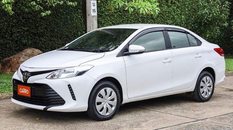 Toyota Vios 2019 1.5 J Sedan เบนซิน ไม่ติดแก๊ส เกียร์อัตโนมัติ ขาว รูปที่ 3