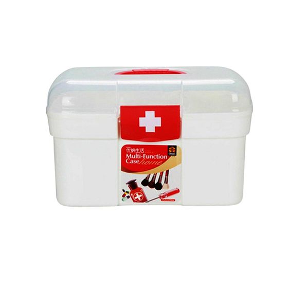 Abloom กล่องยา ปฐมพยาบาล อุปกรณ์ทางการแพทย์ กล่องใส่ของ First Aid Kit Box , Storage Box รูปที่ 2