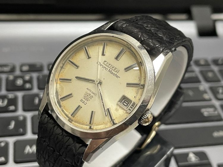 Citizen ChronoMaster Auto Date หลังเหรียญทองนกอินทรี รูปที่ 6