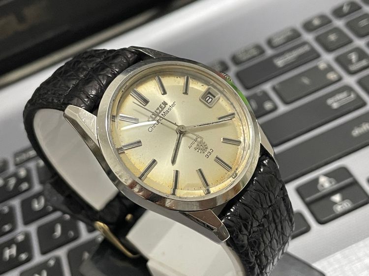 Citizen ChronoMaster Auto Date หลังเหรียญทองนกอินทรี รูปที่ 7