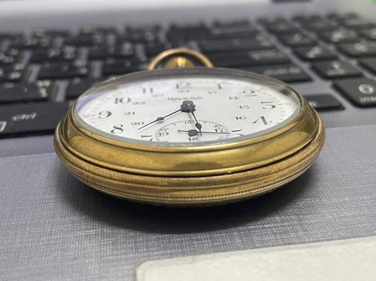 Omega นาฬิกาพกไขลาน  รูปที่ 7