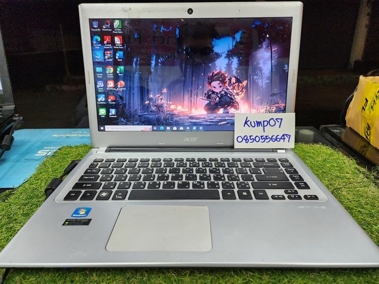 ขาย Notebook Acer Aspire V5-431 Pentium B987 RAM 4 HDD 500 มือ2 สภาพดี 2900 บาท ครับ