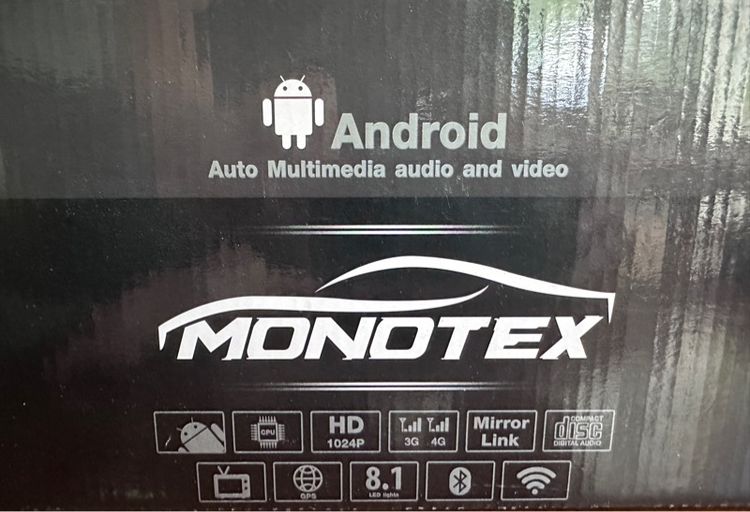 จอ Android MONOTEX ขนาดใหญ่ 9 นิ้ว สำหรับ CR-V G3 สภาพสวย RAM 2G ROM 16GB พร้อมกรอบและสาย ยกชุด รูปที่ 5