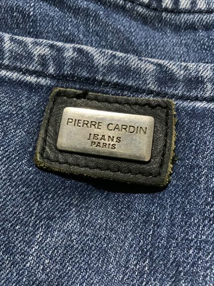 กางเกงยีนส์ Pierre Cardin ผ้ายยืดสีเข้มฟอกเฟตสวย รูปที่ 11