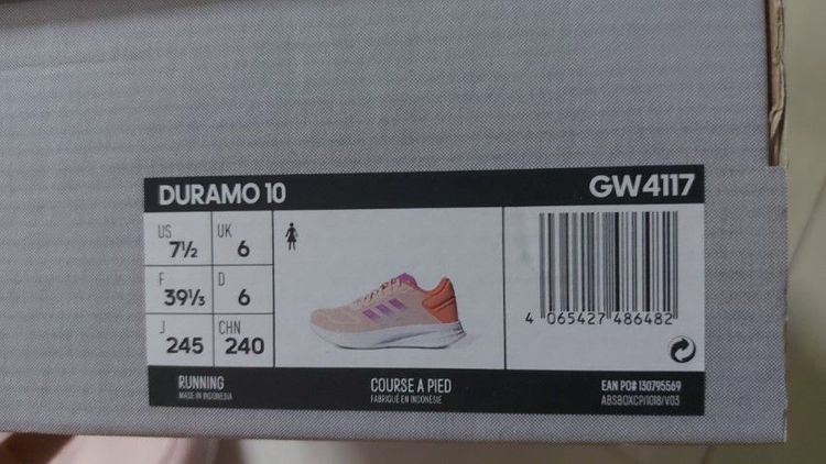รองเท้าผ้าใบ adidas ผู้หญิง  DURAMO10 รูปที่ 9