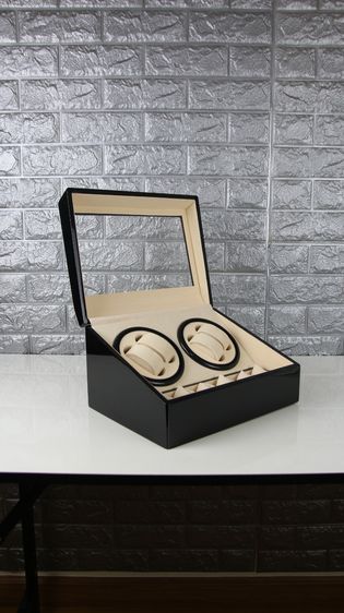 🔥🔥 สินค้าหลุด QC  ราคาเบาๆ 🔥🔥 กล่องมือสอง กล่องนาฬิกาหมุนอัตโนมัตรุ่น W116-B รูปที่ 2