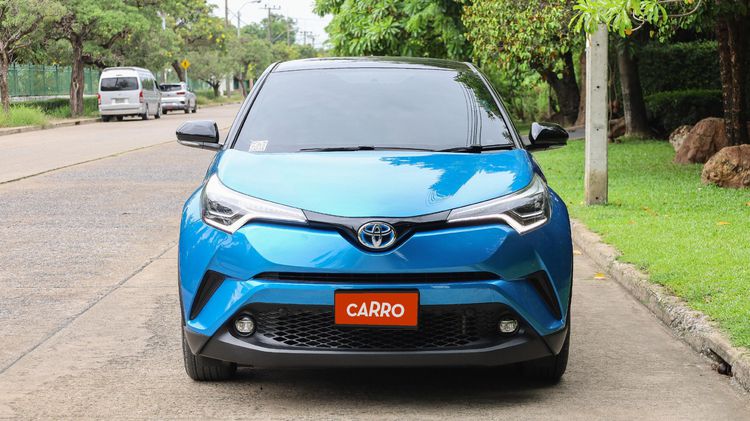 Toyota C-HR 2019 1.8 Hybrid Hi Utility-car เบนซิน ไม่ติดแก๊ส เกียร์อัตโนมัติ น้ำเงิน รูปที่ 2