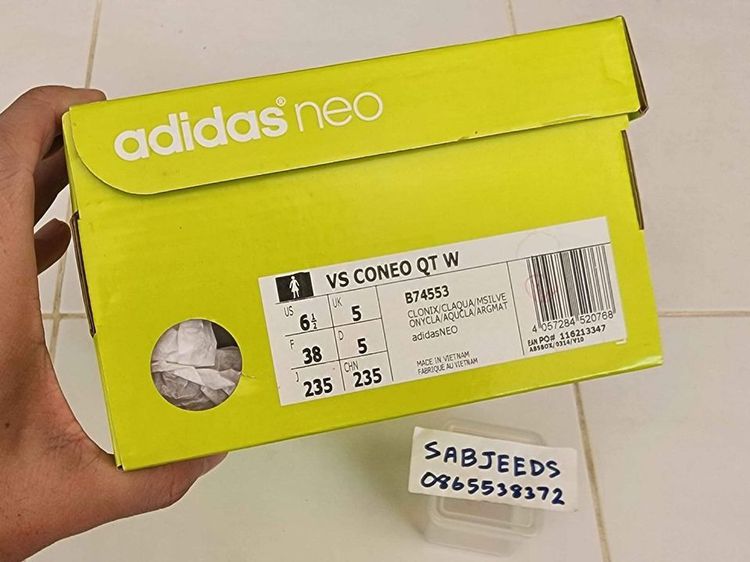 ขายรองเท้า adidas neo สีเทา US6.5 EU38 23.5CM รูปที่ 10