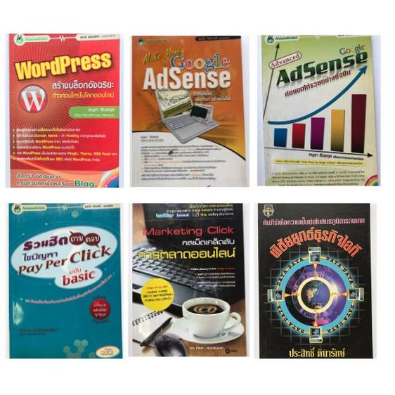📌หนังสือ คอมพิวเตอร์  ebay amazon wordpress adsense มือสอง ราคาถูก📌
