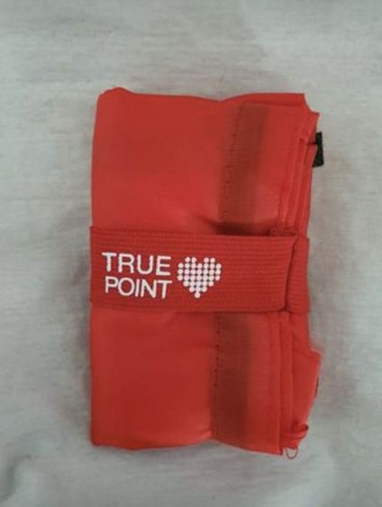ถุงผ้าพับได้ True Red แท้ ใหม่ รูปที่ 2