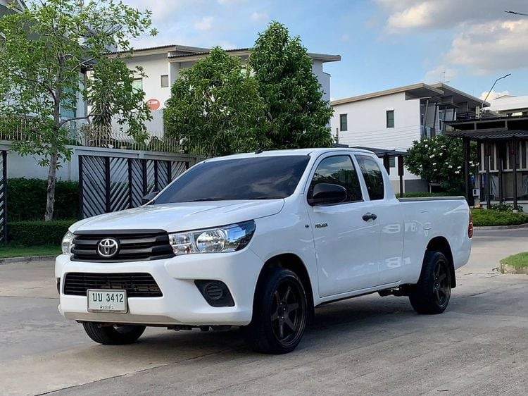 Toyota Hilux Revo 2018 2.4 J Plus Pickup ดีเซล เกียร์ธรรมดา ขาว รูปที่ 1