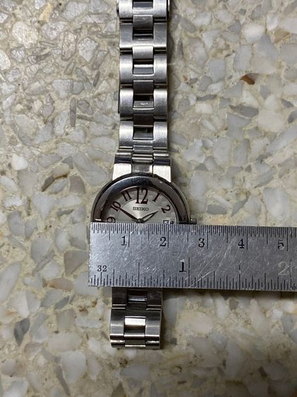 นาฬิกายี่ห้อ SEIKO  ไซโก  ควอทซ์   ของแท้มือสอง  สายยาว 6 นิ้ว  750฿ รูปที่ 7
