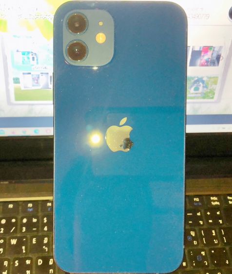 Apple iphone12 Blue เครื่องแท้ รองรับ5G แบตเยอะ สภาพใหม่ พร้อมใข้งาน ของหายาก ใช้ปกติ ตจว สั่งผ่านShopee รูปที่ 2