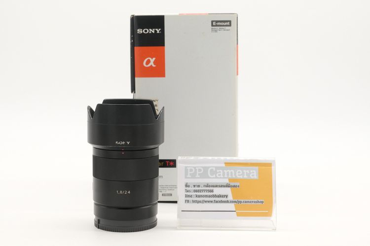เลนส์มาตรฐาน เลนส์ Sony Lens ZA E 24mm f1.8 ราคา 10500